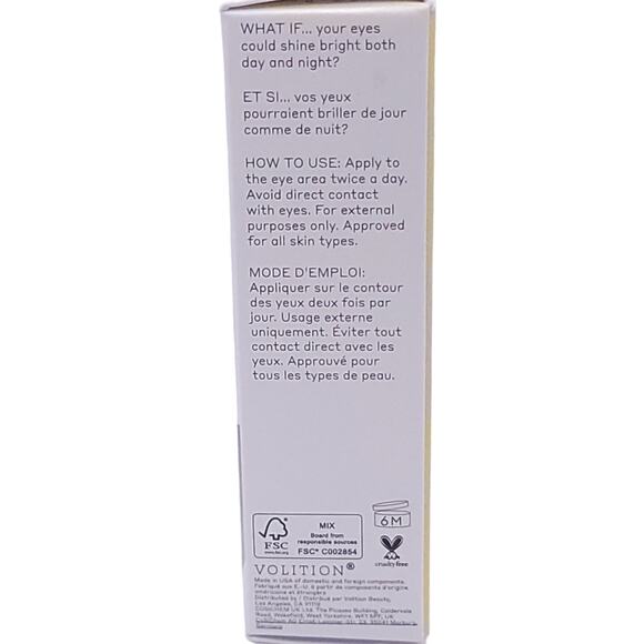 Volition Golden Eye Brightening Serum With Vitamin C + Niacinamide - Picture 3 of 6